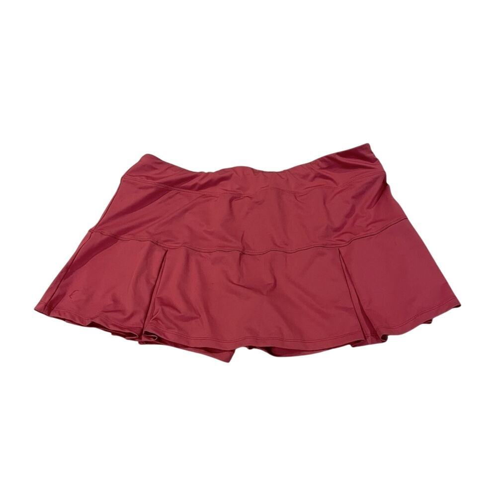 Zyia Active Pink Edge Skirt XXL | Y2K Preppy Athleisure Tenniscore Pickleball - Picture 5 of 5